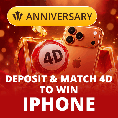 Spin your 4D lucky numbers and win iPhone 18 Pro!