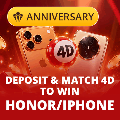 Spin your 4D lucky numbers and win iPhone 18 Pro!