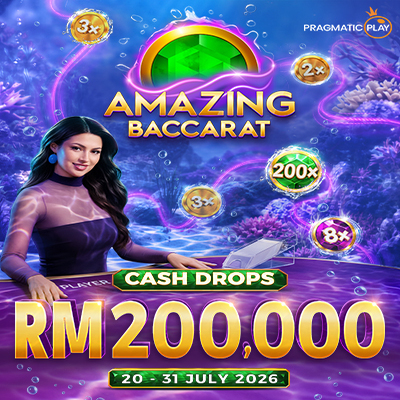 Pragmatic Play Live Casino- Amazing Baccarat Cash Drops